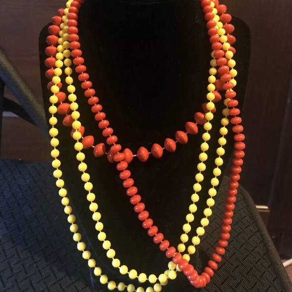 Lot Of Vintage Mixed Costume Jewelry 16 Necklaces Estate Sale - Picture 5 of 7